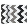Chodnik Maya Szary Czarny Geometryczny ZygZak