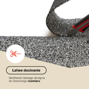 Sztuczna Trawa Canyoo Szara 7mm