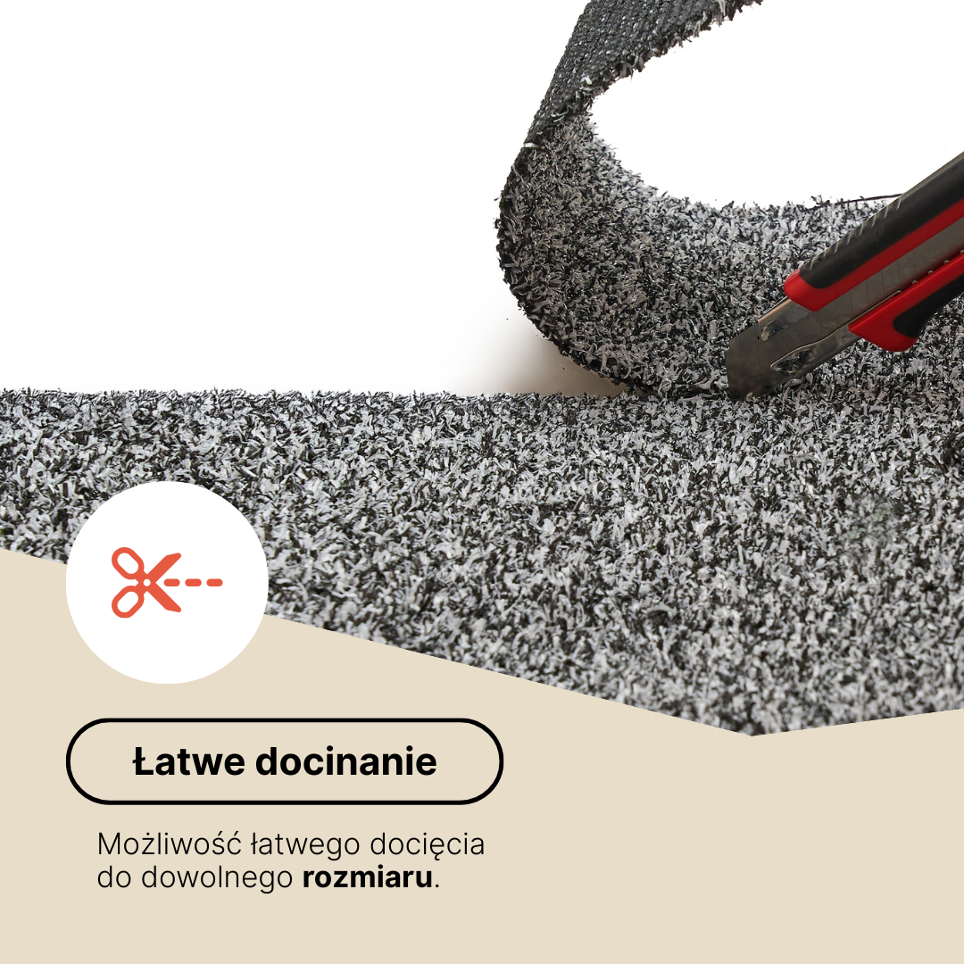 Sztuczna Trawa Canyoo Szara 7mm