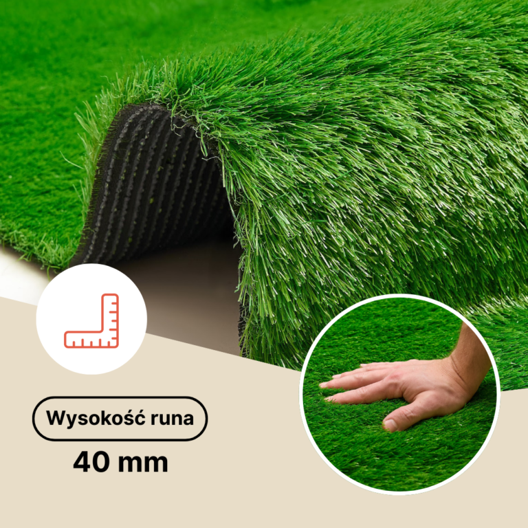 Sztuczna Trawa Taifo Zielona 40mm