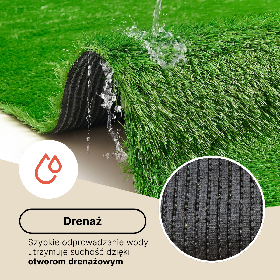 Sztuczna Trawa Taifo Zielona 30mm