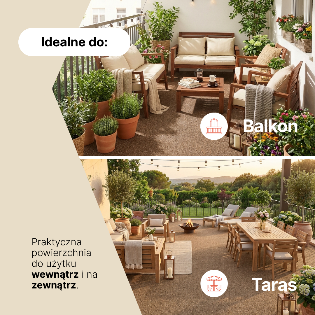 Sztuczna Trawa Canyoo Brązowa 7mm