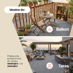 Sztuczna Trawa Canyoo Szara 7mm