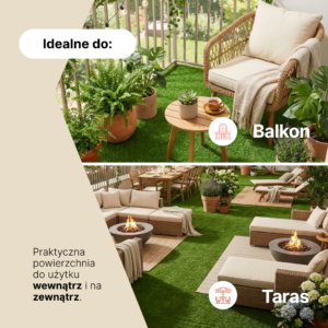 Sztuczna Trawa Taifo Zielona 20mm