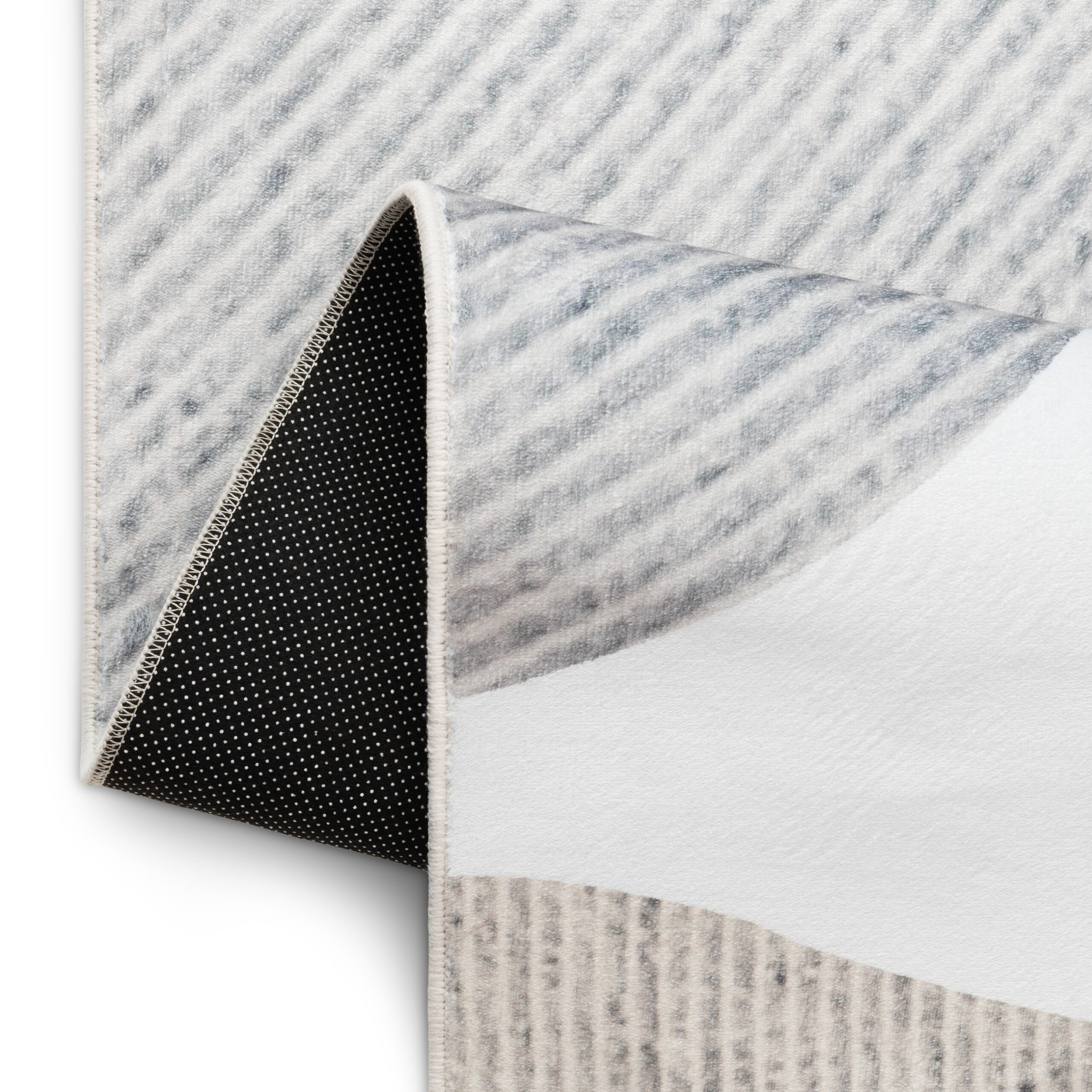 Dywan Wisp Szary Niebieski Abstrakcyjny