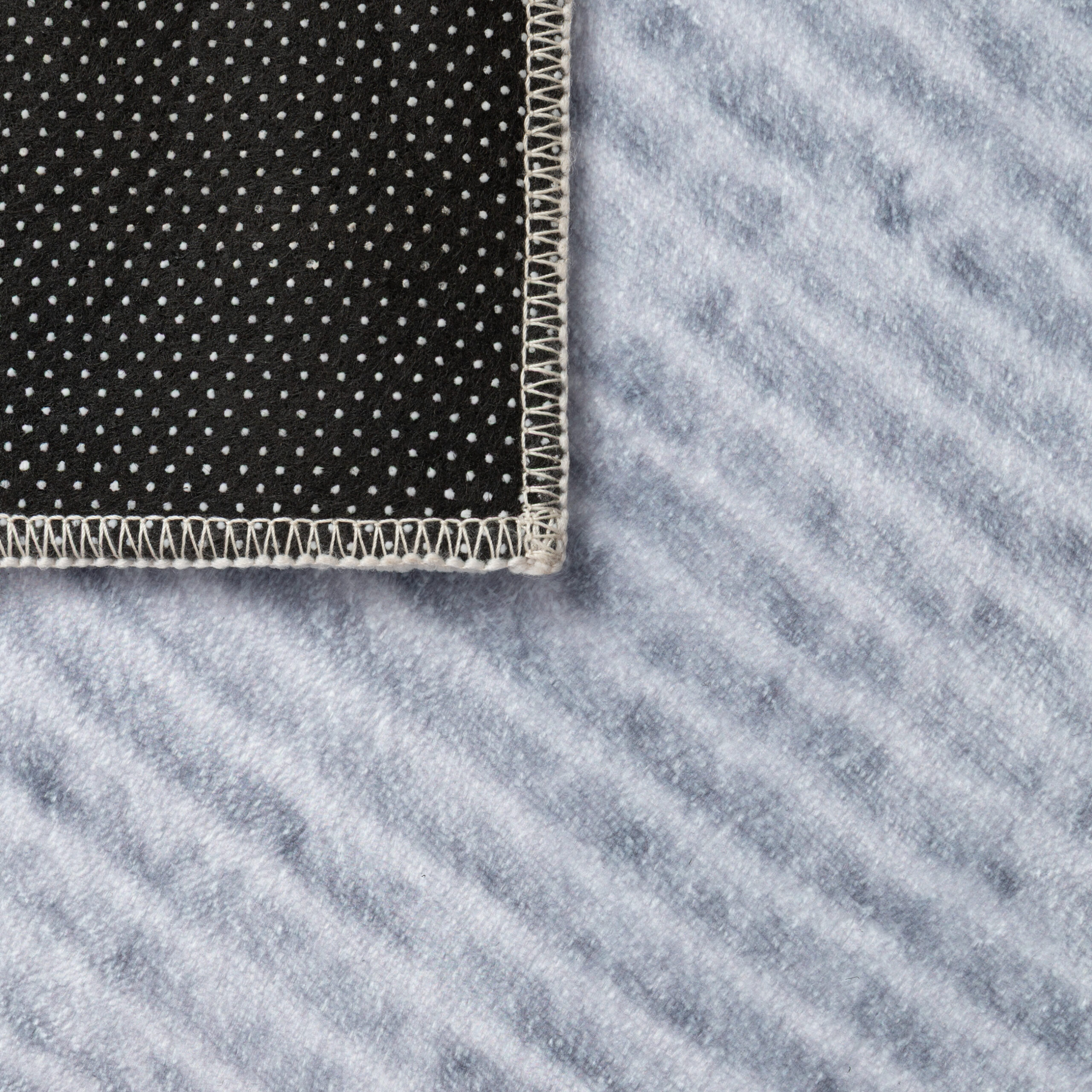 Dywan Wisp Szary Niebieski Abstrakcyjny