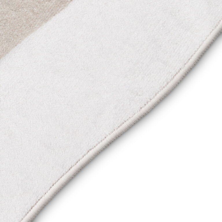 Dywan Wisp o Nieregularnym Kształcie Beżowy