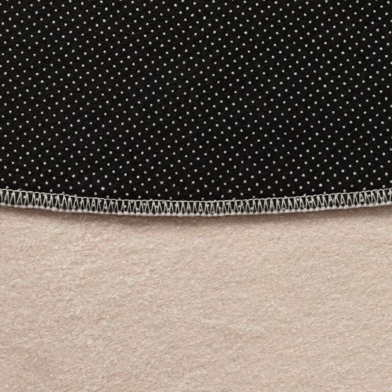 Dywan Wisp o Nieregularnym Kształcie Beżowy Linie