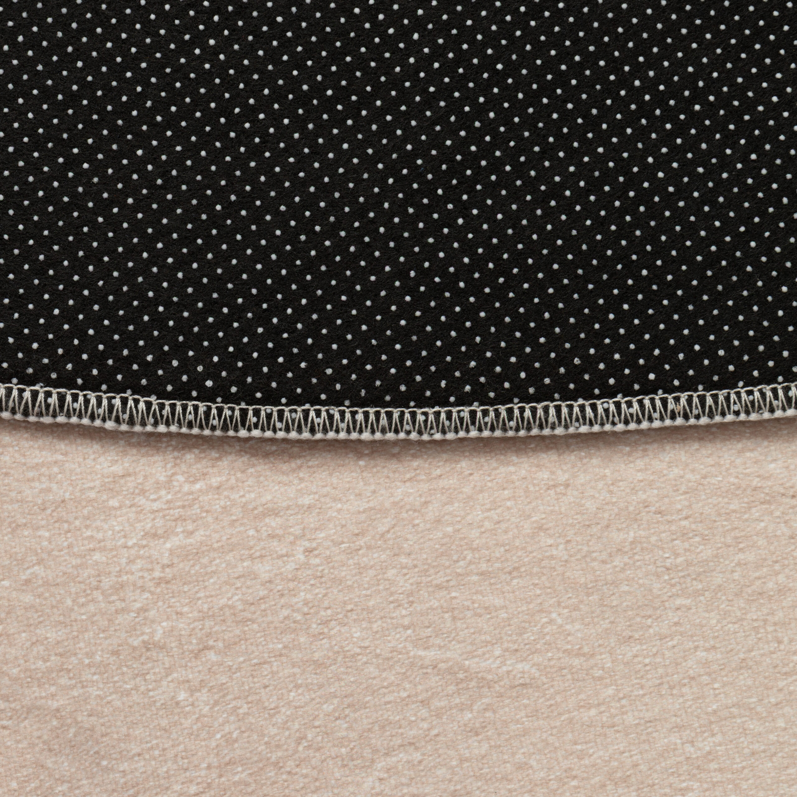 Dywan Wisp o Nieregularnym Kształcie Beżowy Linie