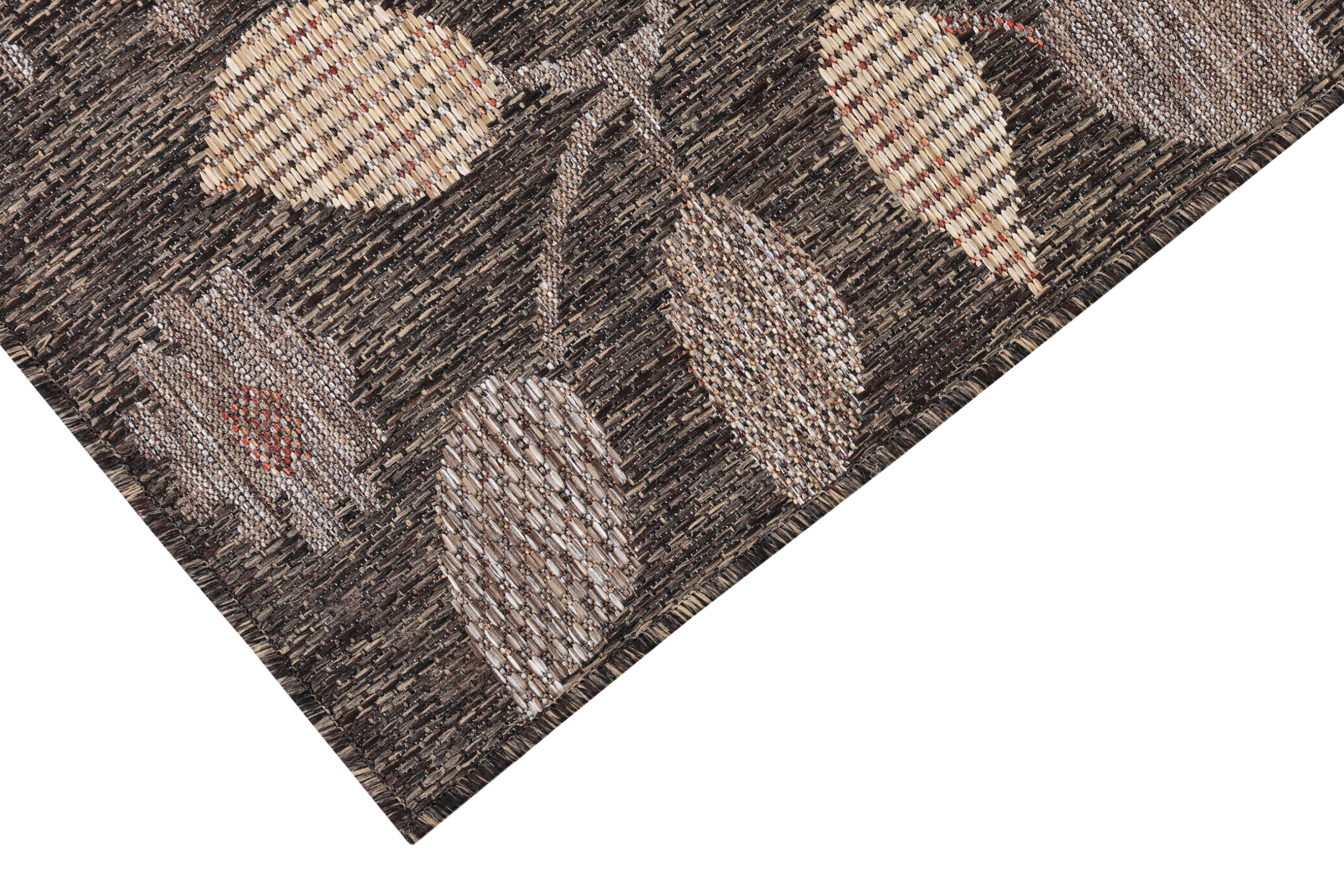 Dywan Zewnętrzny Melissa Brązowy Kwiaty