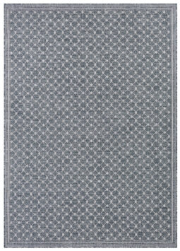 Dywan Zewnętrzny Melissa Niebieski Romby