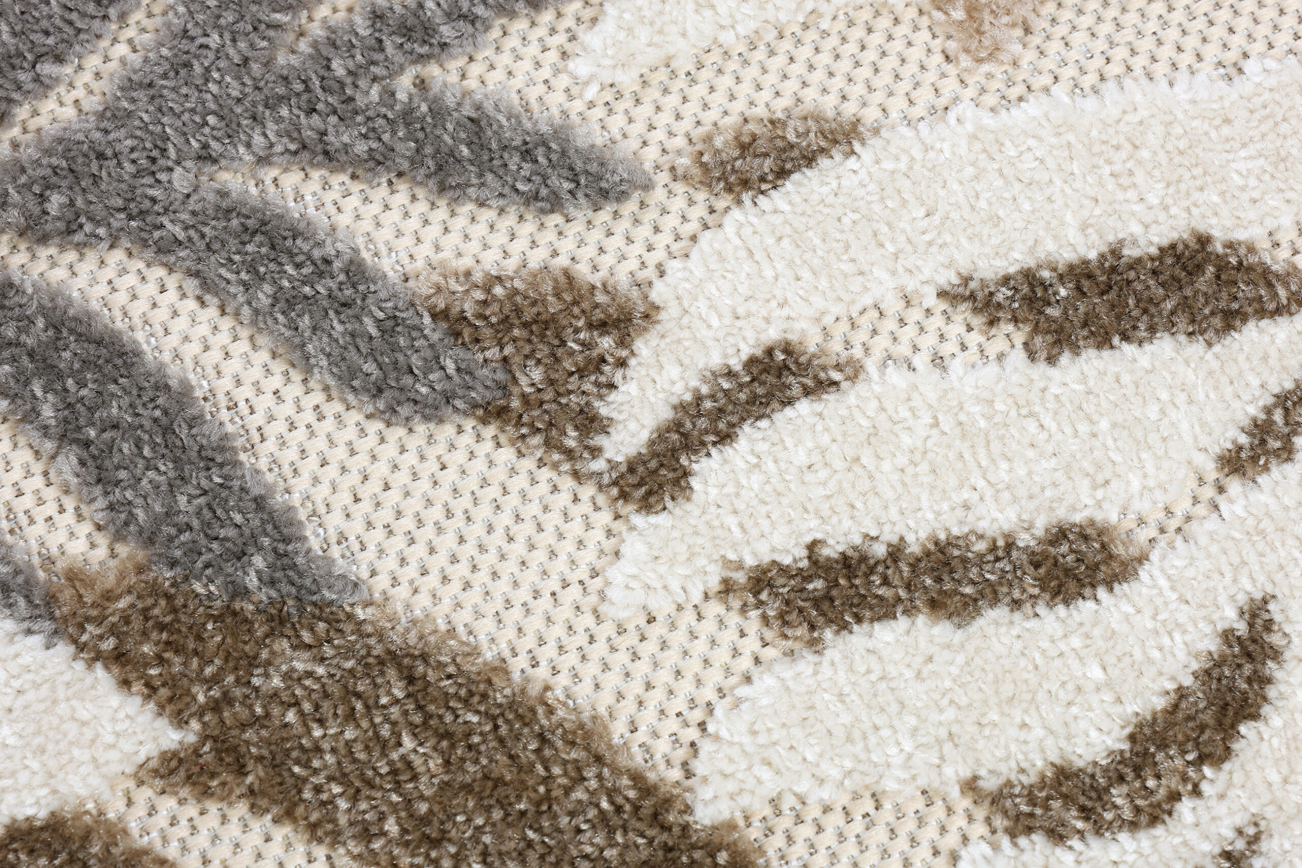 Dywan Zewnętrzny Patio Beżowy Liście