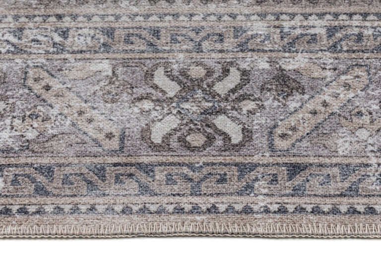 Dywan Dubai Szary Przetarcia Antypoślizgowy