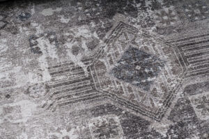 Dywan Dubai Szary Przetarcia Antypoślizgowy