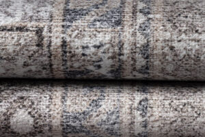 Dywan Dubai Szary Przetarcia Antypoślizgowy