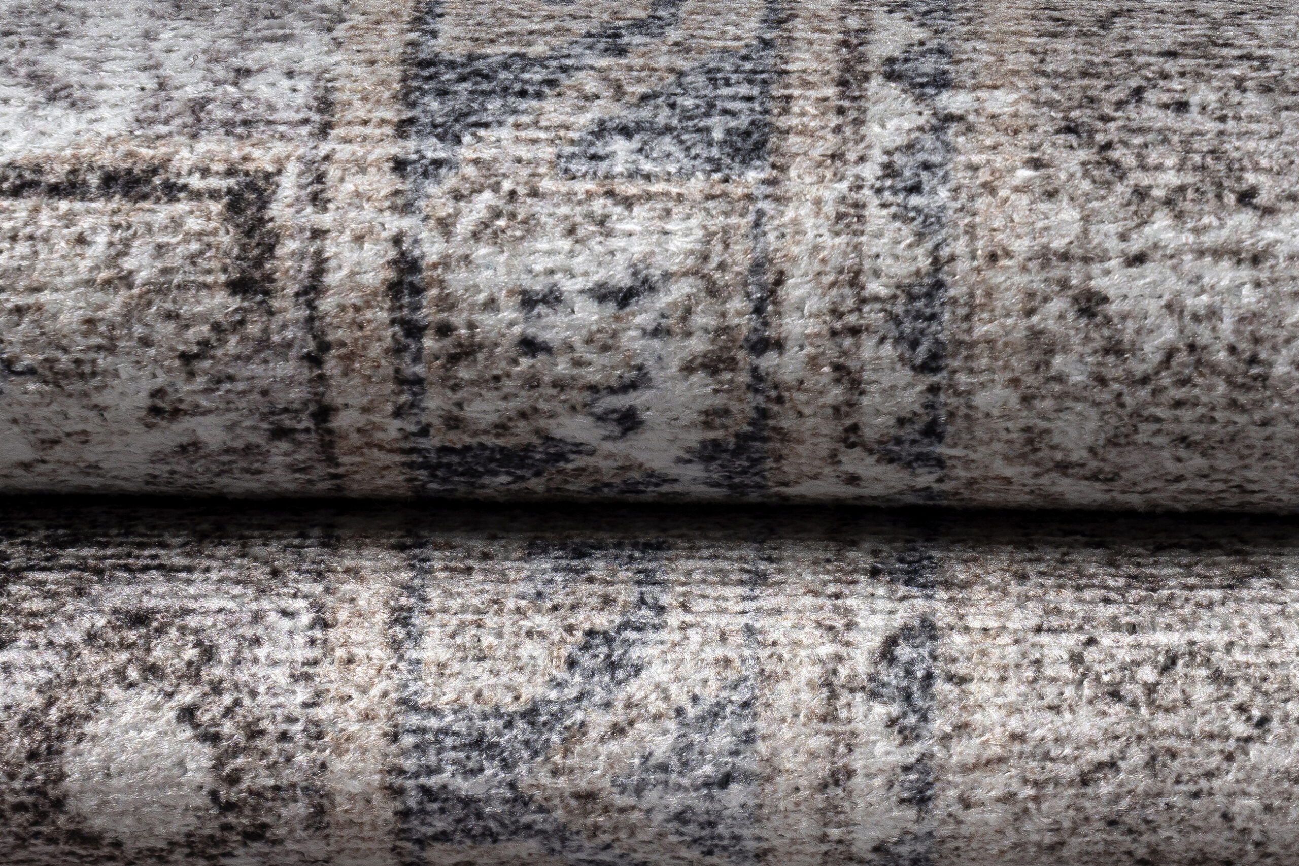 Dywan Dubai Szary Przetarcia Antypoślizgowy