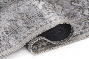 Dywan Dubai Szary Przetarcia Antypoślizgowy