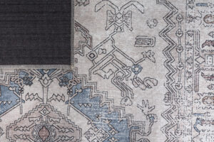 Dywan Dubai Szary Beżowy Vintage Antypoślizgowy