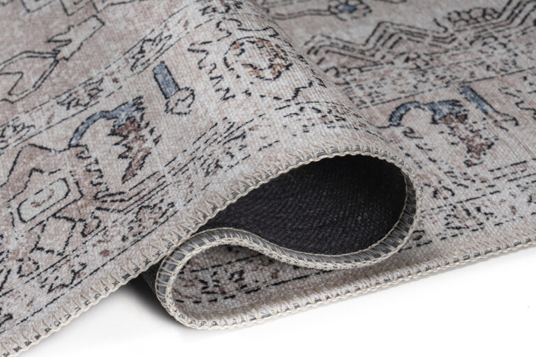Dywan Dubai Szary Beżowy Vintage Antypoślizgowy