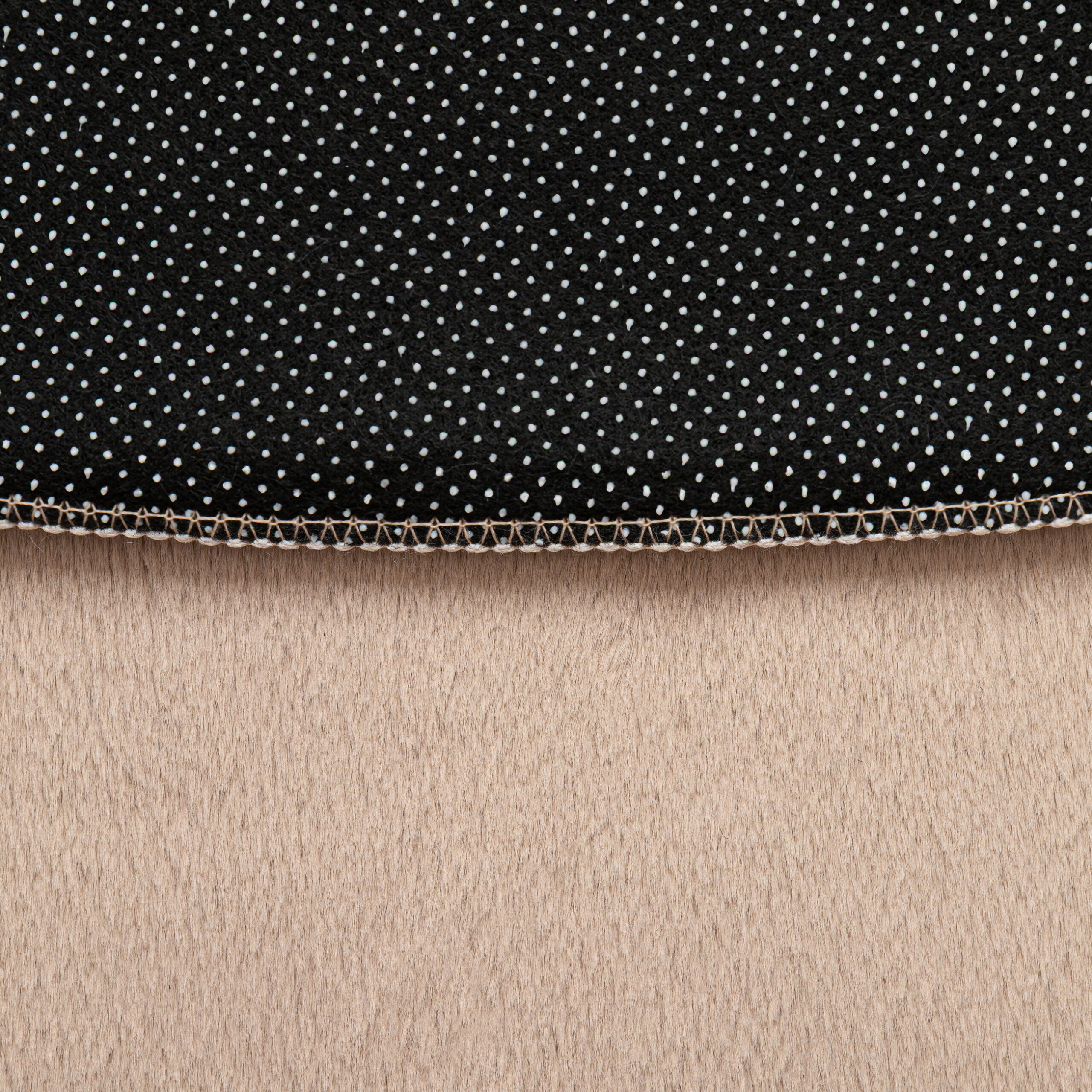 Dywan Lumi Okrągły Beżowy Antypoślizgowy