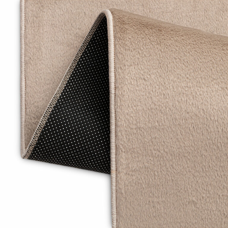 Dywan Lumi Kwadratowy Brązowy Antypoślizgowy