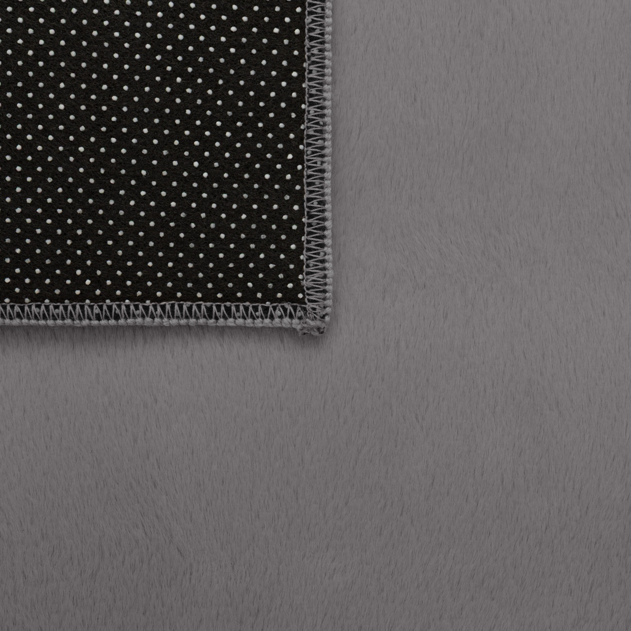 Dywan Lumi Kwadratowy Ciemny Szary Antypoślizgowy