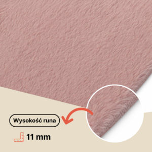 Dywan Lumi Różowy Antypoślizgowy