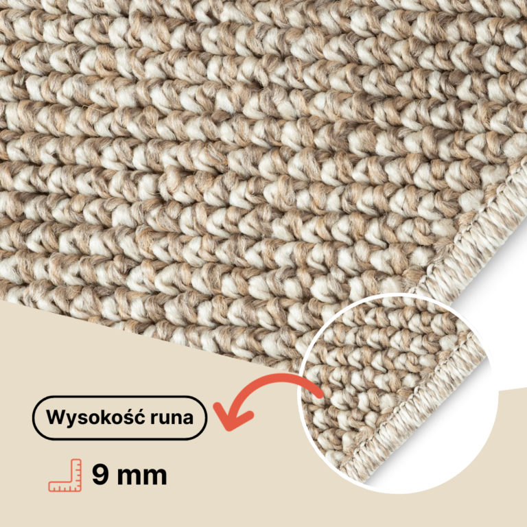 Dywan Zewnętrzny Calma Kremowy