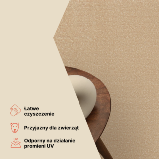 Chodnik Mono Indoor Outdoor Czarny