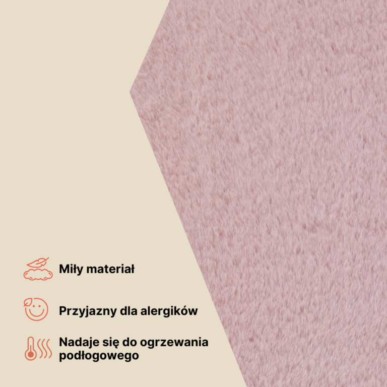 Dywan Lumi Okrągły Brązowy Antypoślizgowy