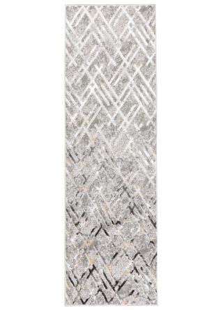 Chodnik Crystal Ciemny Szary Romby