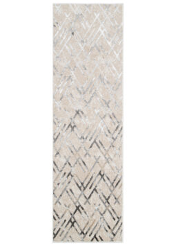 Chodnik Crystal Szary Beżowy Romby