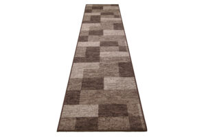 Chodnik Antypoślizgowy Brązowy Geometryczny
