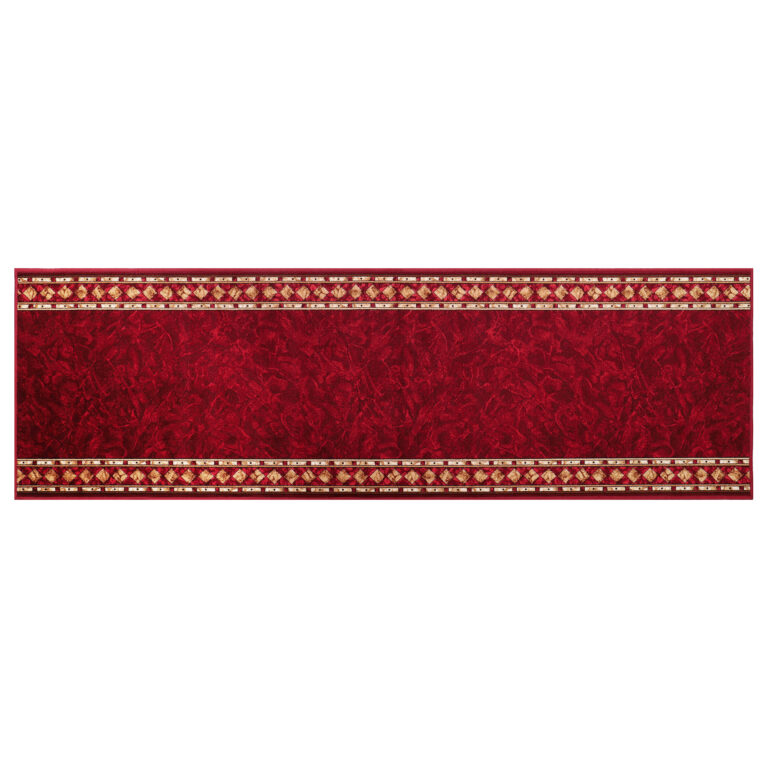 Chodnik Antypoślizgowy Bordowy Ornamenty