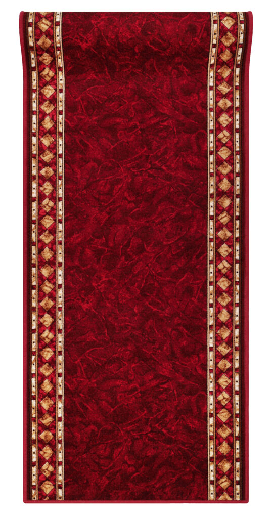 Chodnik Antypoślizgowy Bordowy Ornamenty