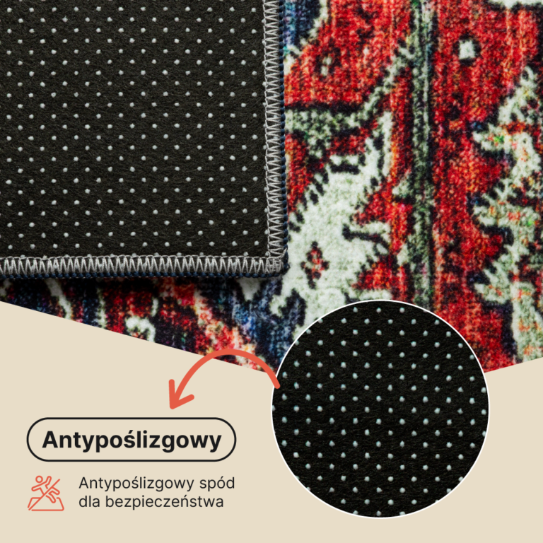 Dywan Ispahan Wielokolorowy Tradycyjny