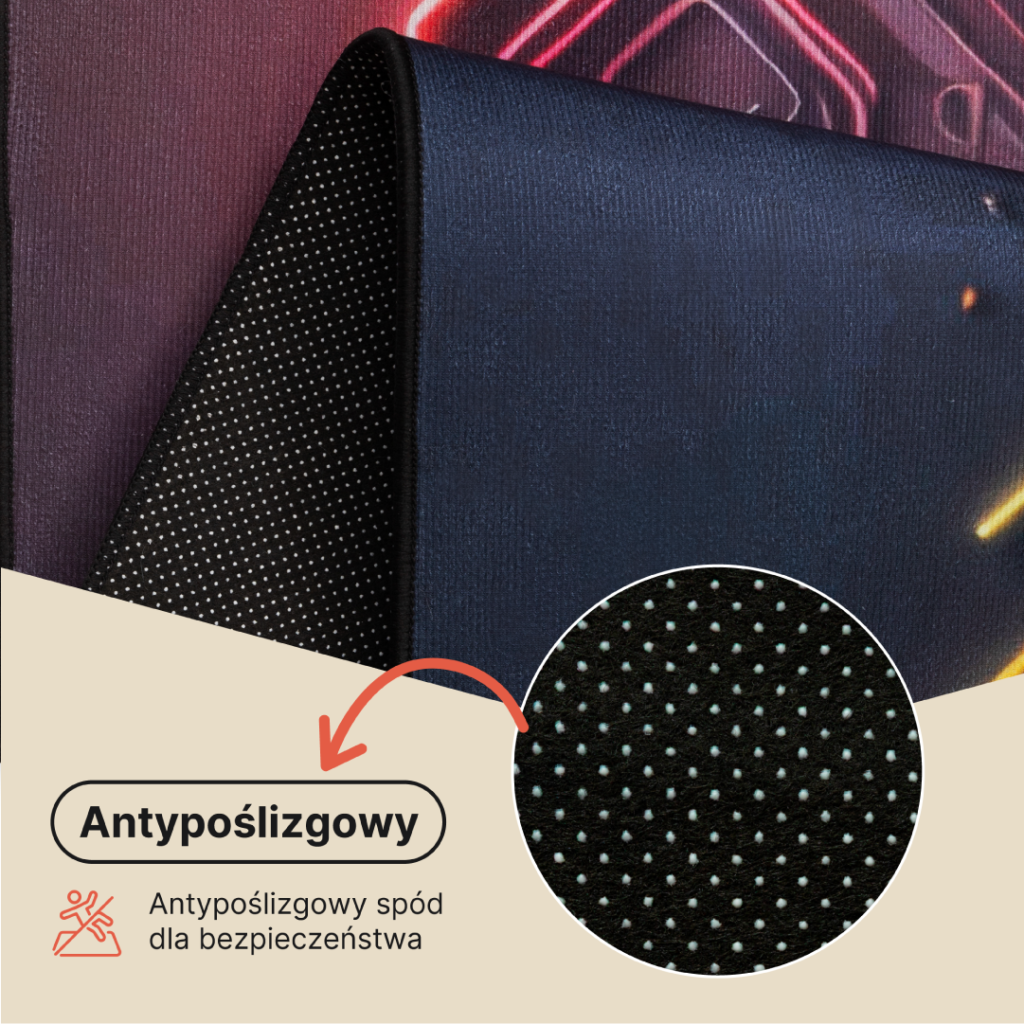 Dywan Joy Neon Pad Antypoślizgowy