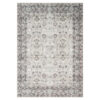 Dywan Ispahan Szary Zielony Motyw Kwiatowy