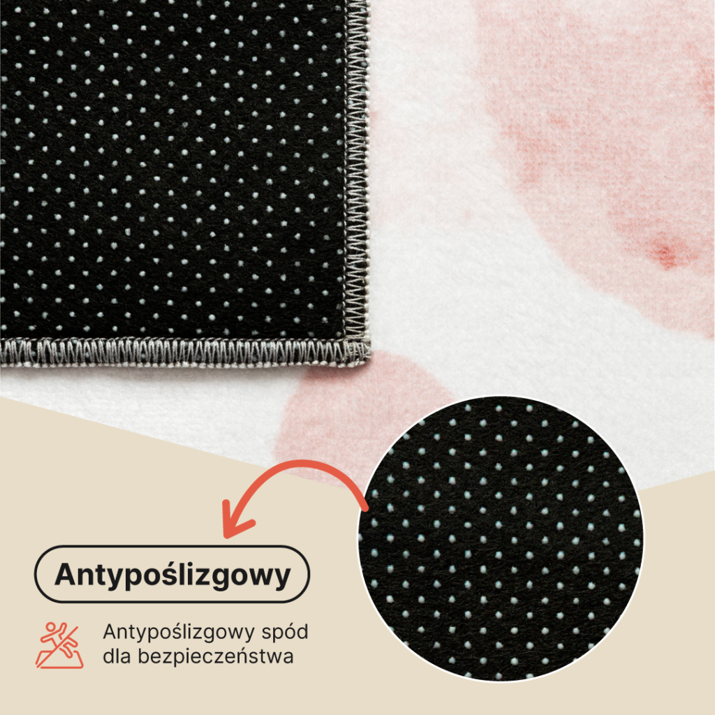 Dywan Dziecięcy Kids Wielokolorowy Żyrafa