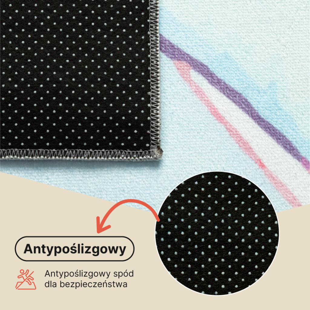 Dywan Dziecięcy Kids Wielokolorowy Królik