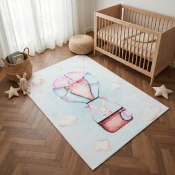 Dywan Dziecięcy Kids Wielokolorowy Królik