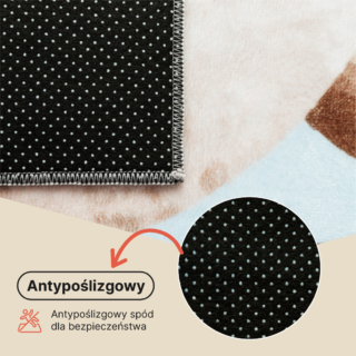 Dywan Dziecięcy Kids Wielokolorowy Miś