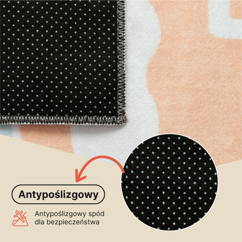 Dywan Dziecięcy Kids Różowy Gra w Klasy