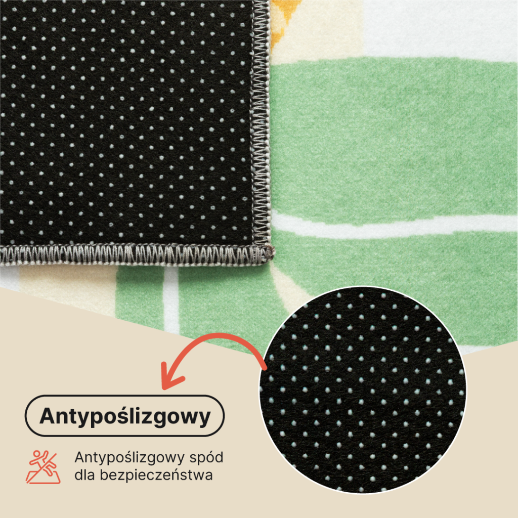 Dywan Dziecięcy Kids Wielokolorowy Safari