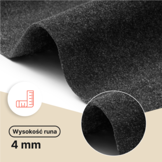 Sztuczna Trawa Vera Szara 4mm