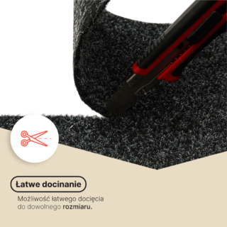 Sztuczna Trawa Vera Szara 4mm