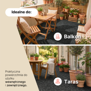 Sztuczna Trawa Vera Szara 4mm
