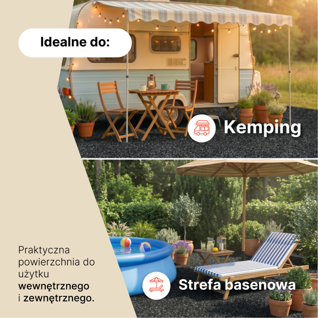 Sztuczna Trawa Vera Szara 4mm