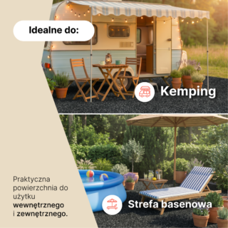 Sztuczna Trawa Vera Szara 4mm