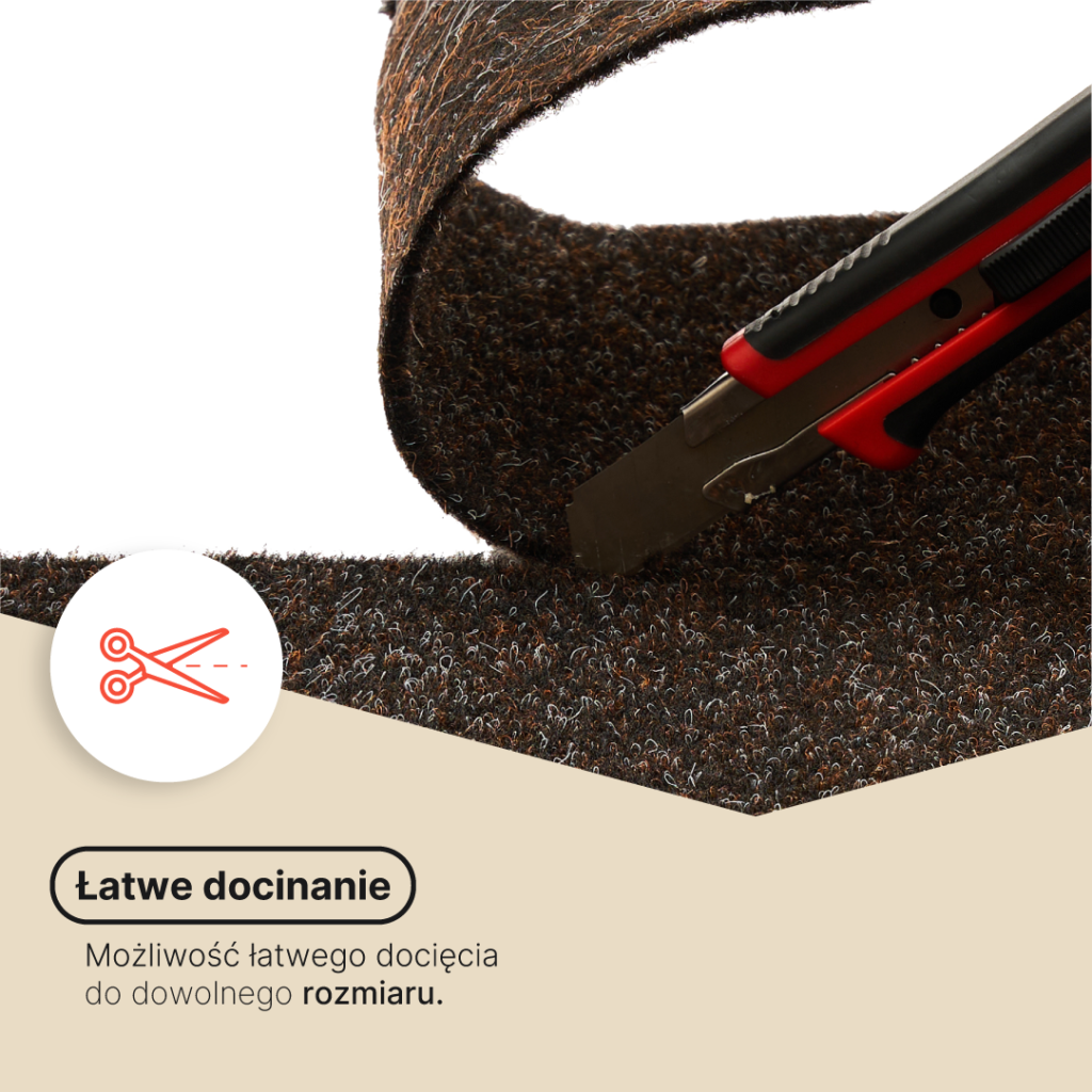 Sztuczna Trawa Vera Brązowa 4mm